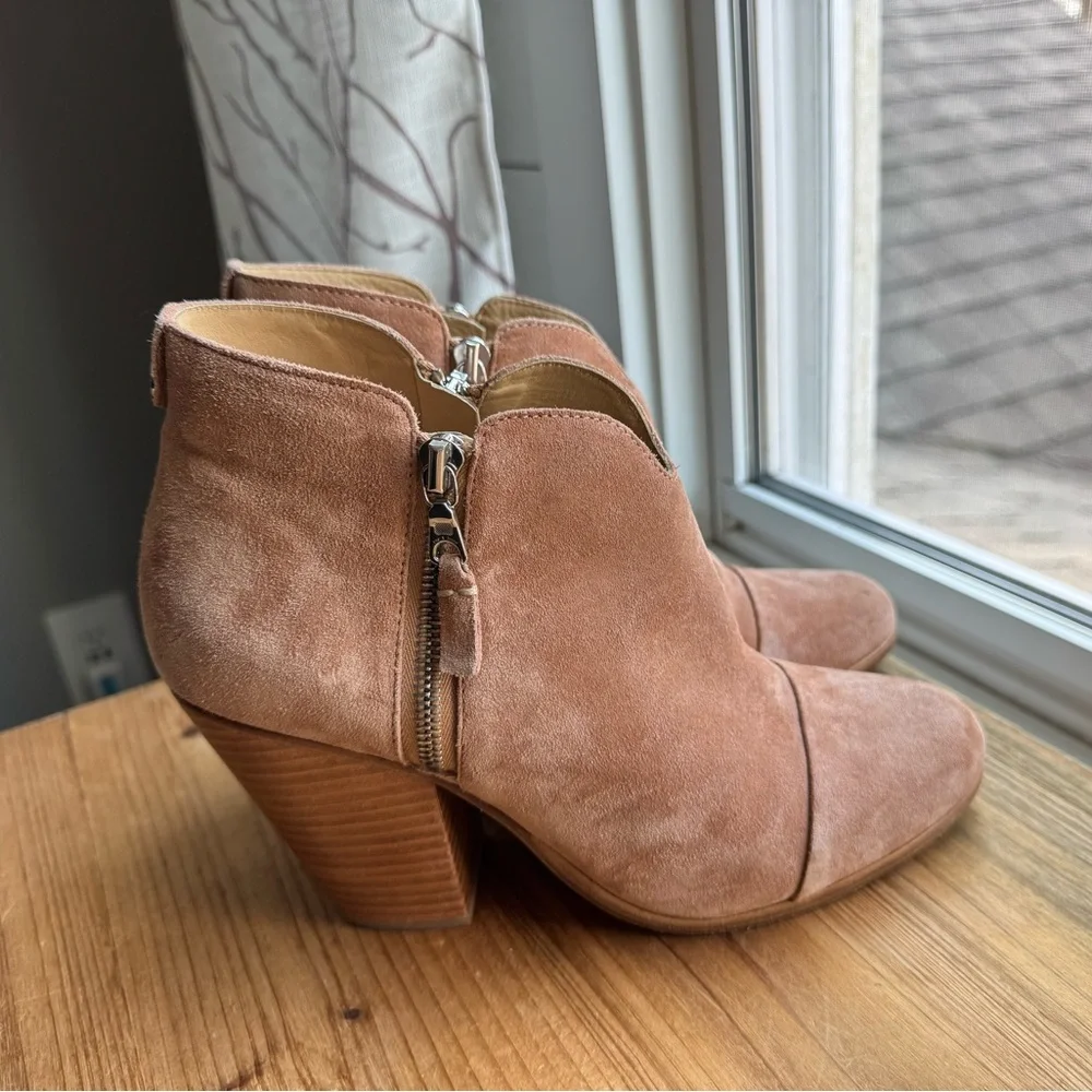 Rag & Bone Margot suede ankle booties 40 9.5 - Picture 8 of 12